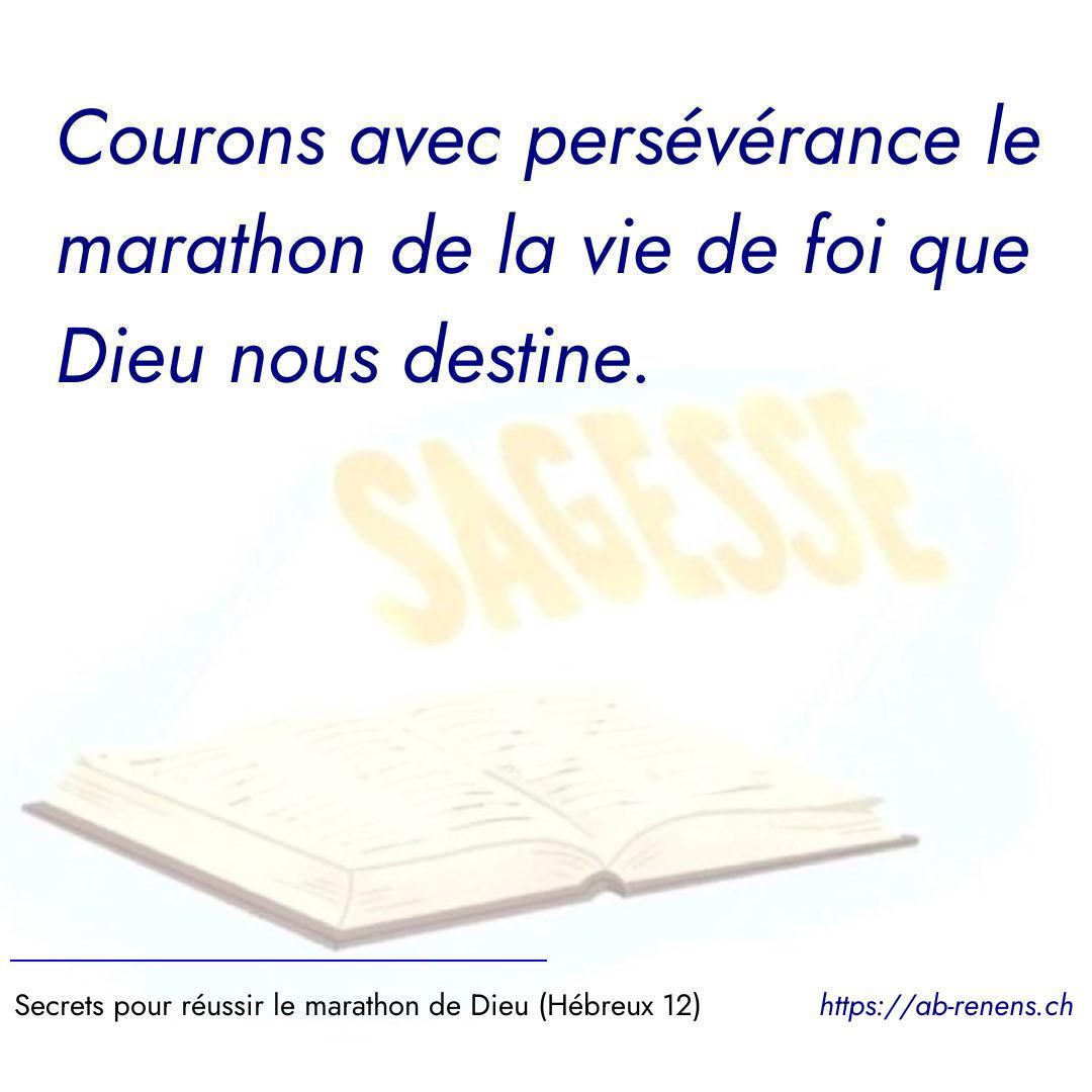 Pensé du jour avec une bible dans le fond avec le mot sagesse. Nous pouvons retrouver ces images sur le compte Instagram eglise.renens.ab