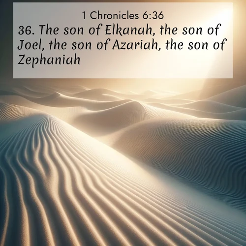 BasicEnglish 1 Chronicles  ; image nature: image with the bible verse :The son of Elkanah, the son of Joel, the son of Azariah, the son of Zephaniah, ; Explore free Bible verse images with stunning nature themes, including sunlit paths, forest clearings, and endless horizons. Perfect for desktop backgrounds or phone wallpapers. Verses include KJV 1 Chronicles 6:36. Current verse is overlayed with the thematic nature scene : Sand ripples stretch endlessly across white gypsum dunes. ; 6:36