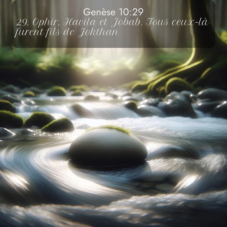 Segond Genèse 10:29