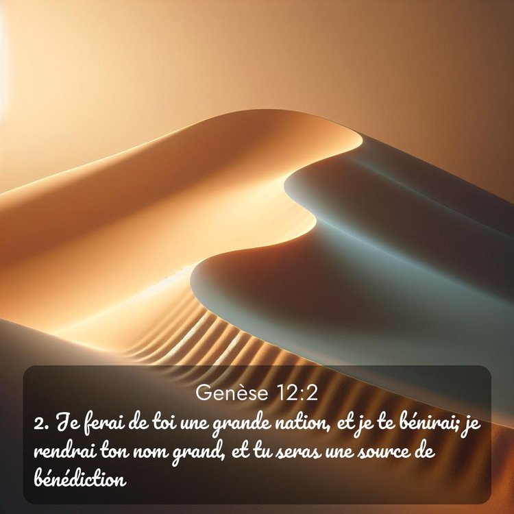 Segond Genèse 12:2