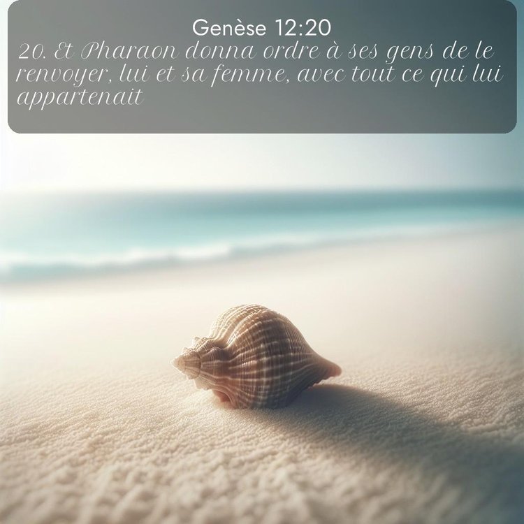 Segond Genèse 12:20