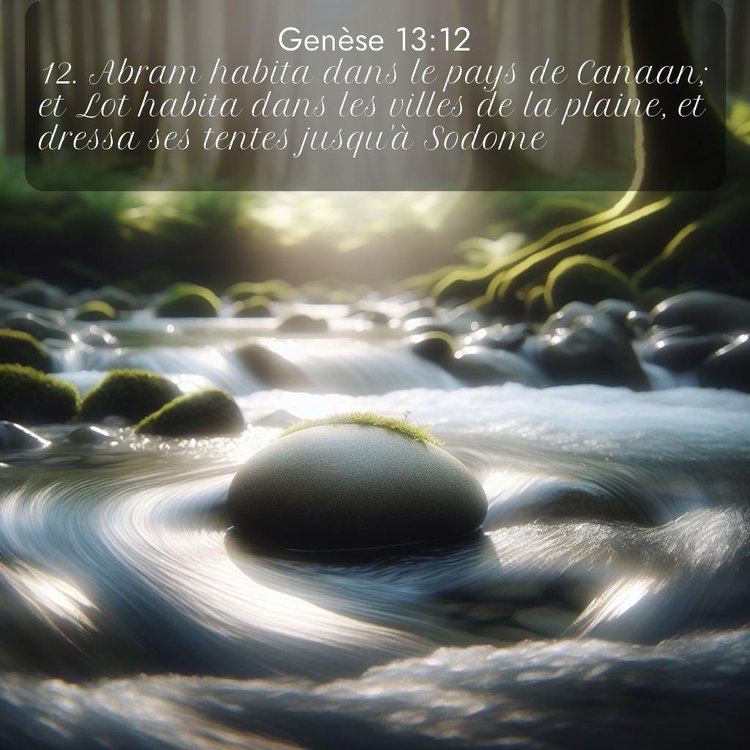 Segond Genèse 13:12