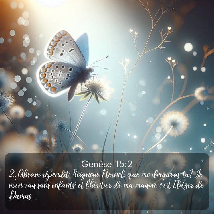 Segond Genèse 15:2