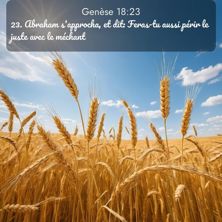 Segond Genèse 18:23