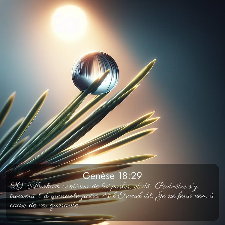 Segond Genèse 18:29