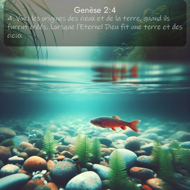 Segond Genèse 2:4