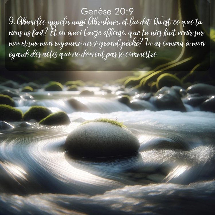 Segond Genèse 20:9