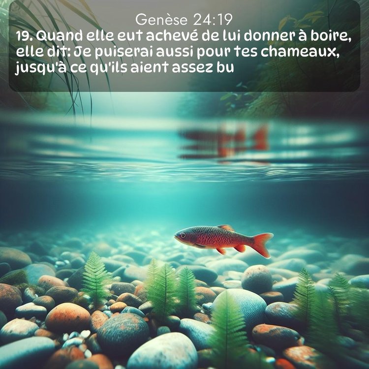 Segond Genèse 24:19