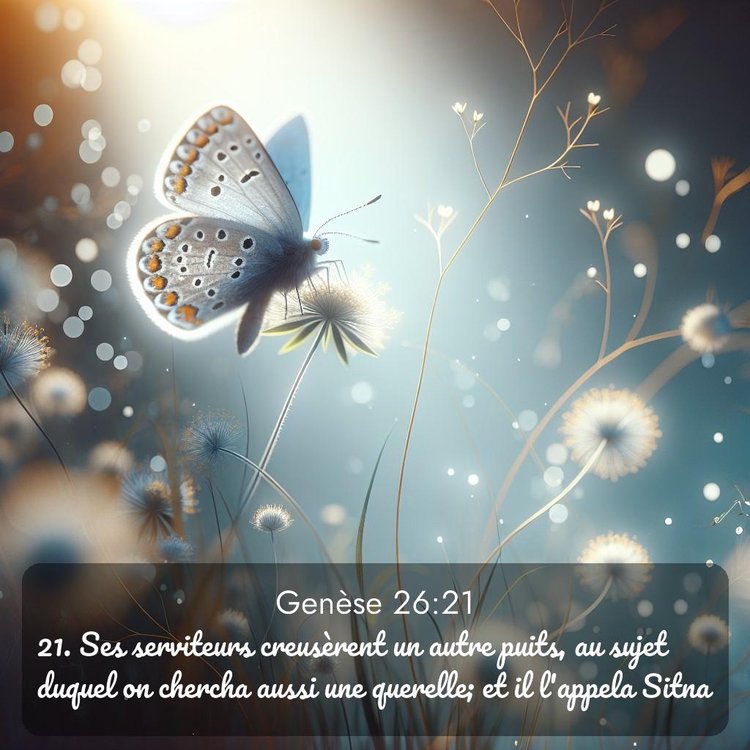 Segond Genèse 26:21