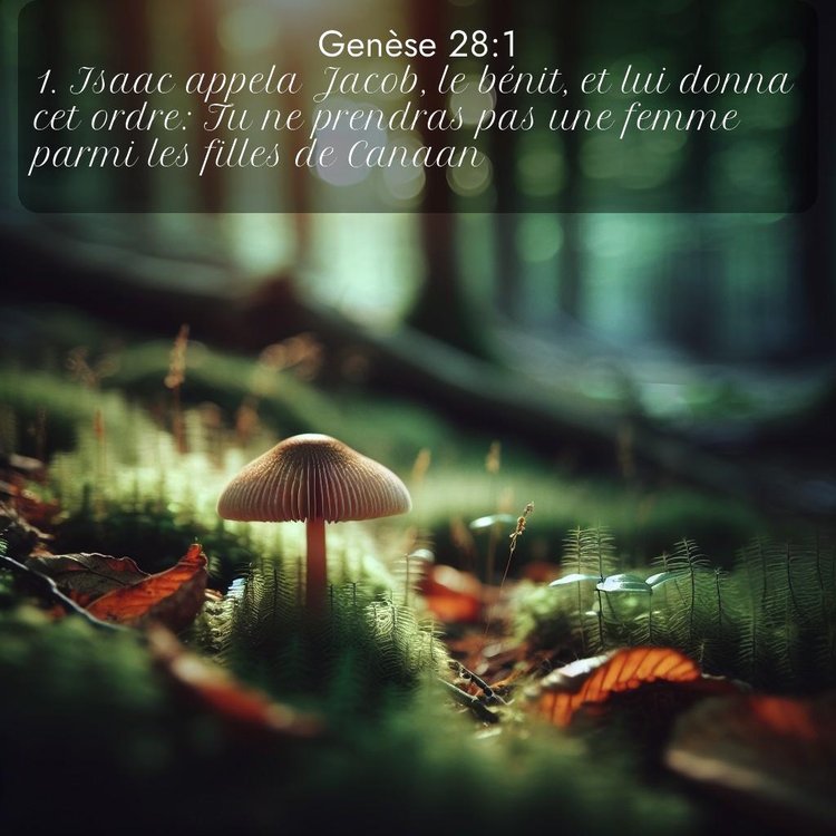 Segond Genèse 28:1