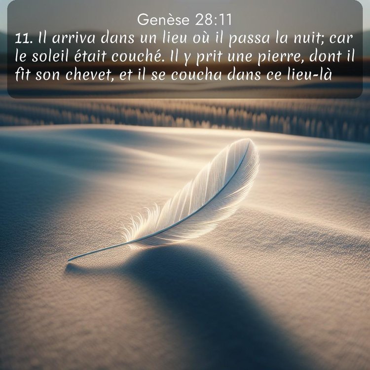 Segond Genèse 28:11