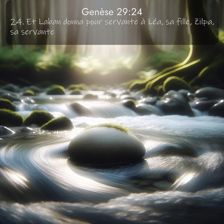 Segond Genèse 29:24