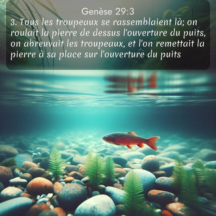 Segond Genèse 29:3