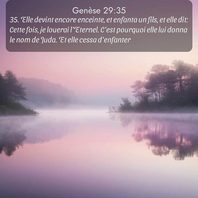 Segond Genèse 29:35