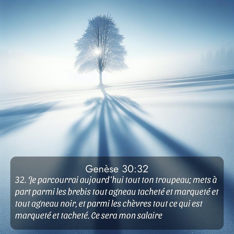 Segond Genèse 30:32