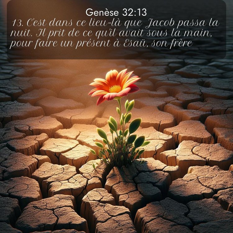 Segond Genèse 32:13