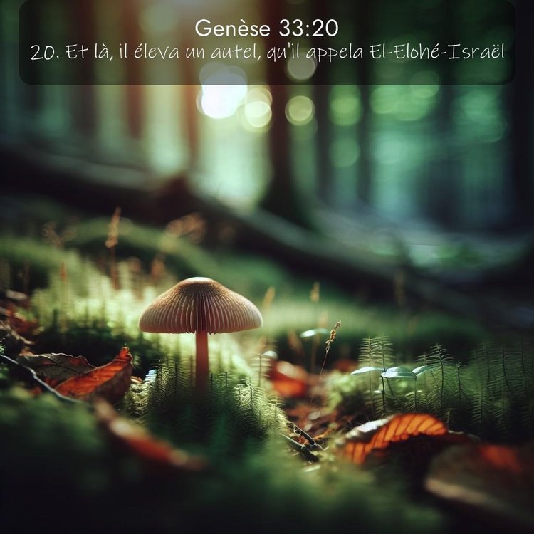 Segond Genèse 33:20