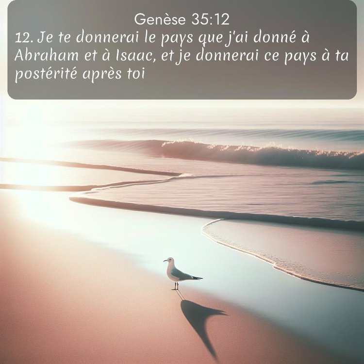 Segond Genèse 35:12