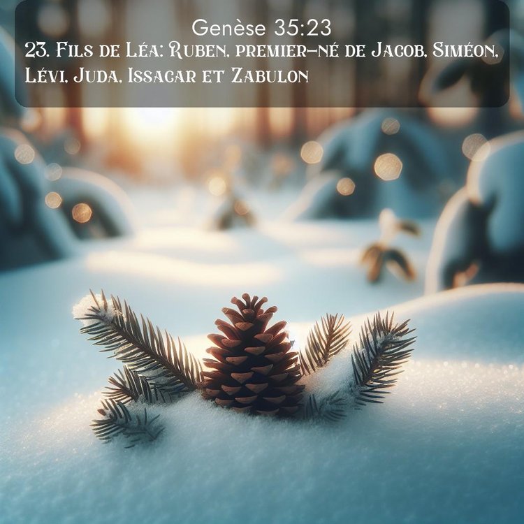 Segond Genèse 35:23