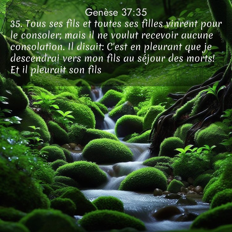 Segond Genèse 37:35