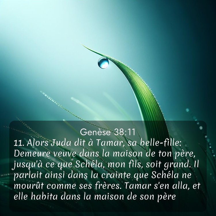 Segond Genèse 38:11