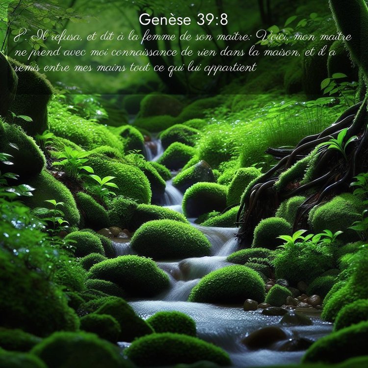 Segond Genèse 39:8