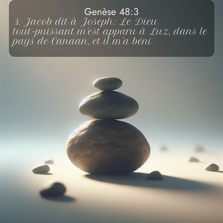 Segond Genèse 48:3