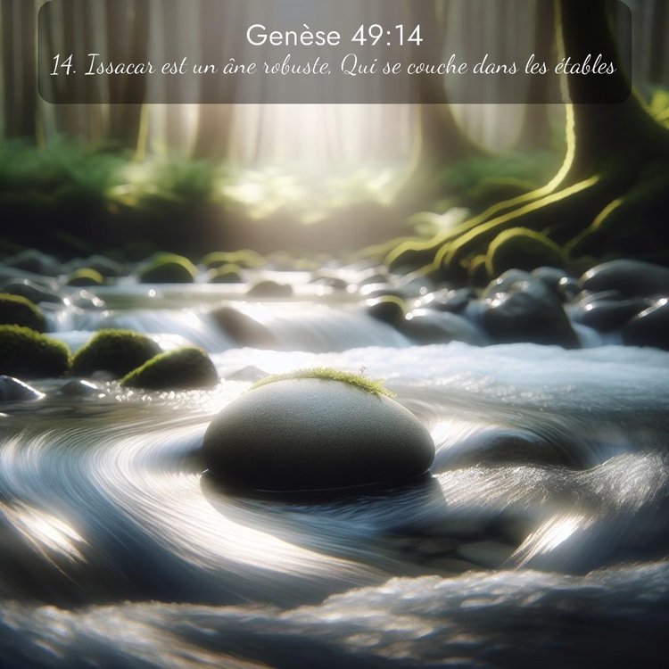 Segond Genèse 49:14