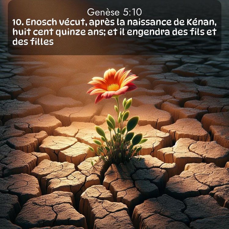 Segond Genèse 5:10