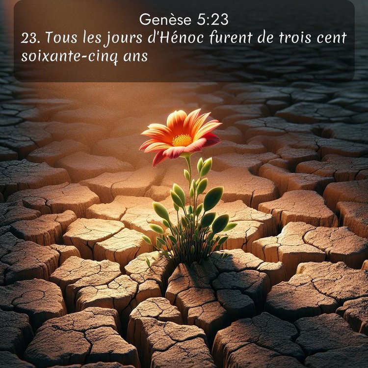 Segond Genèse 5:23