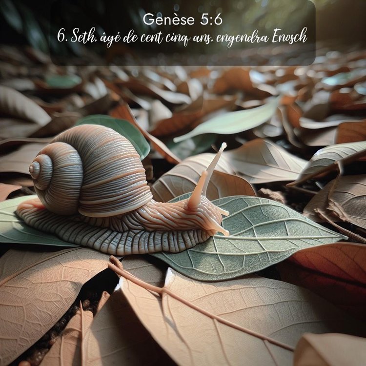 Segond Genèse 5:6