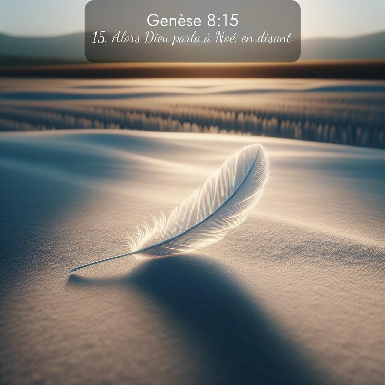 Segond Genèse 8:15