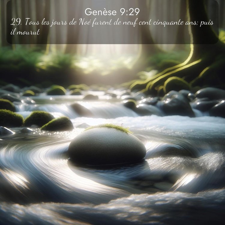 Segond Genèse 9:29