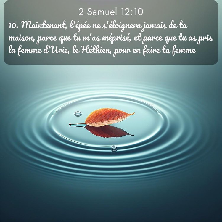 image nature avec verset biblique de la Bible