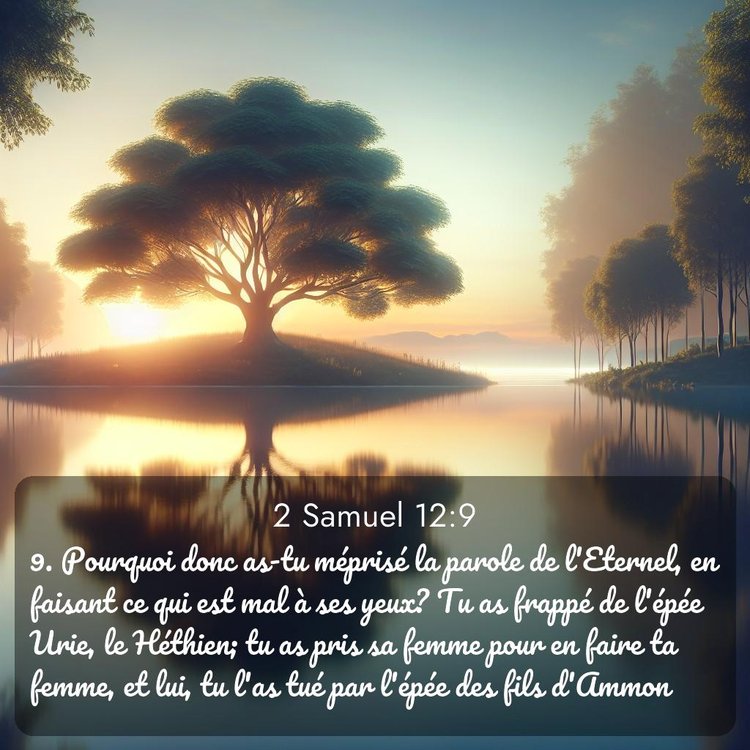 image nature avec verset biblique de la Bible