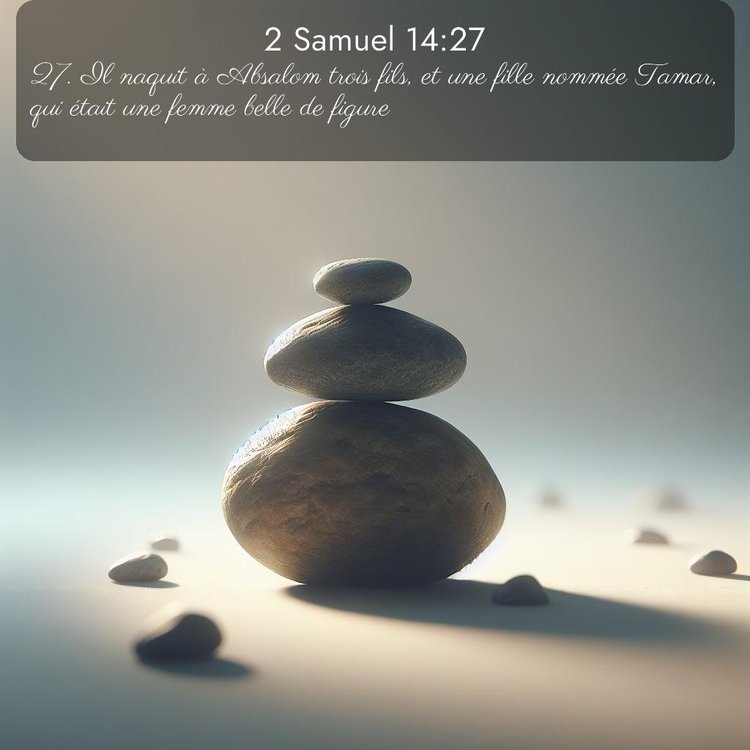 Segond 2 Samuel 14:27