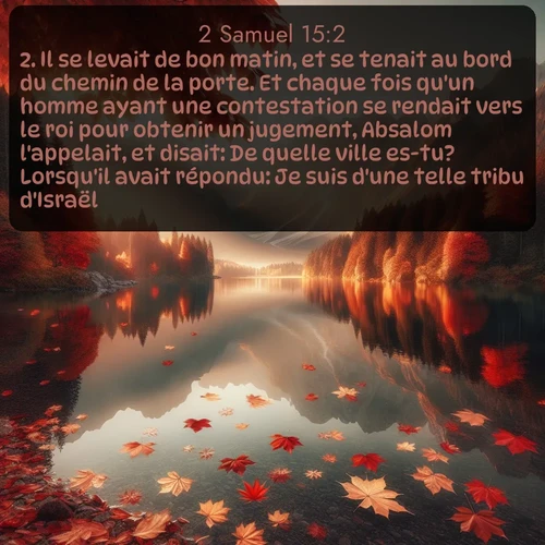 Segond 10 15:2