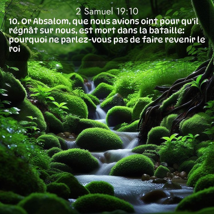image nature avec verset biblique de la Bible