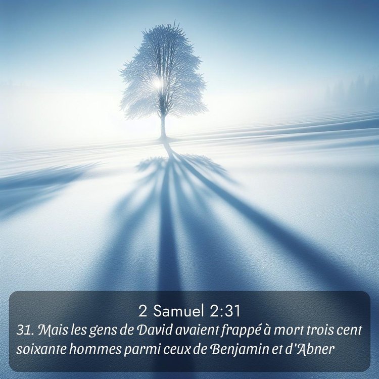 Segond 2 Samuel 2:31