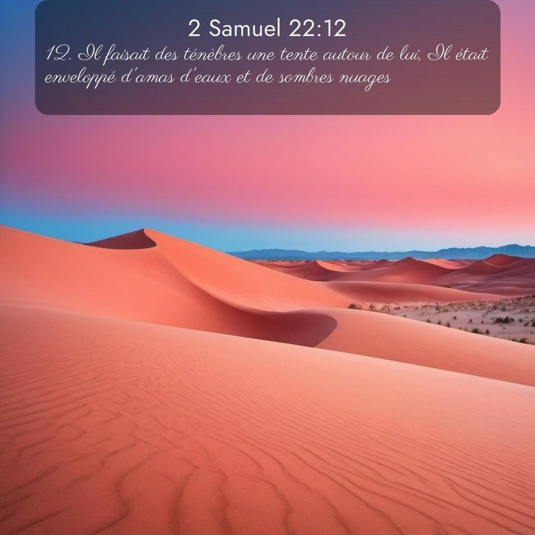 image nature avec verset biblique de la Bible