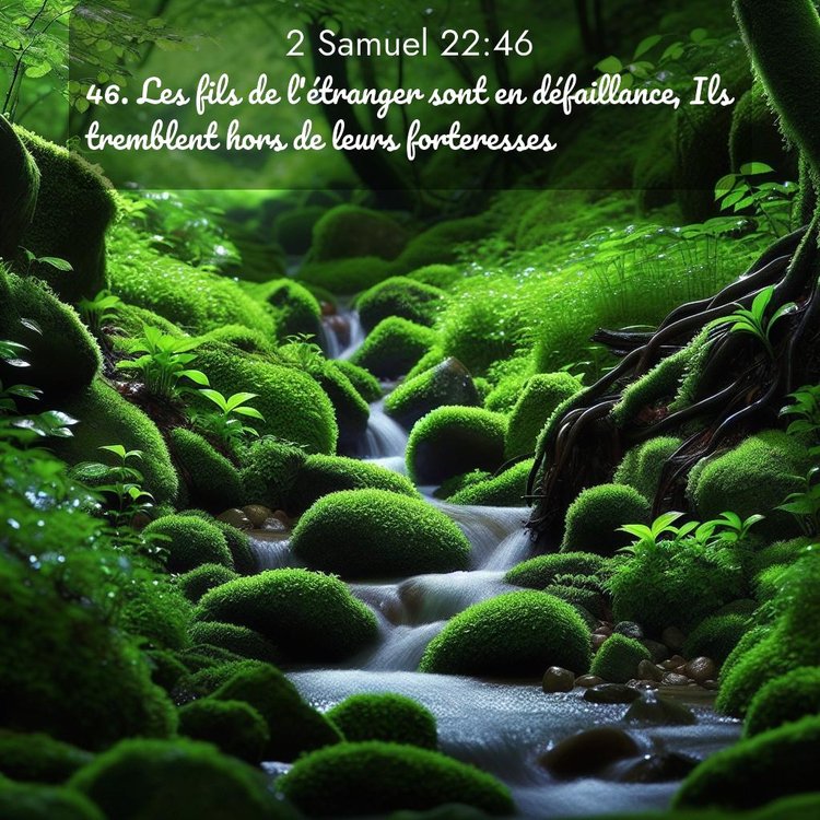 Segond 2 Samuel 22:46