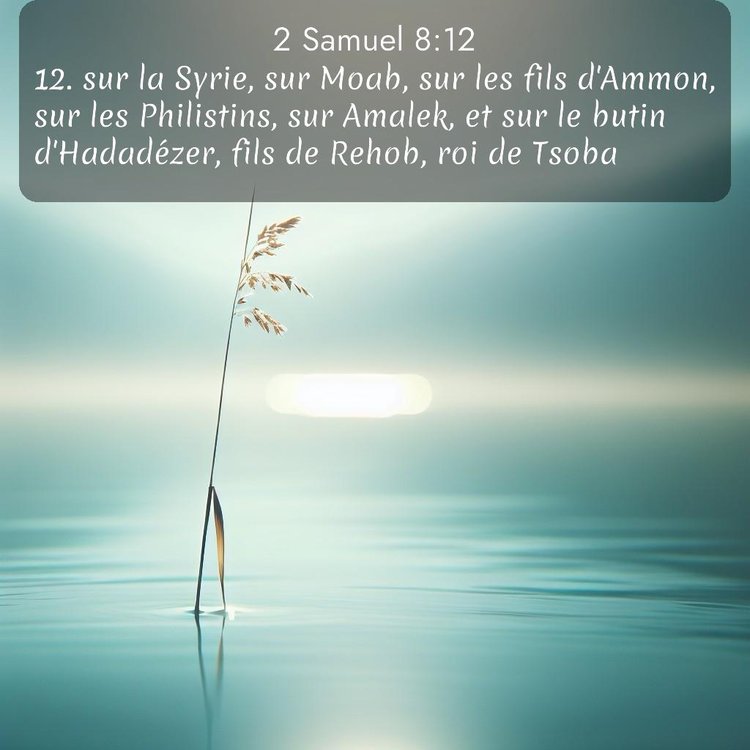 image nature avec verset biblique de la Bible