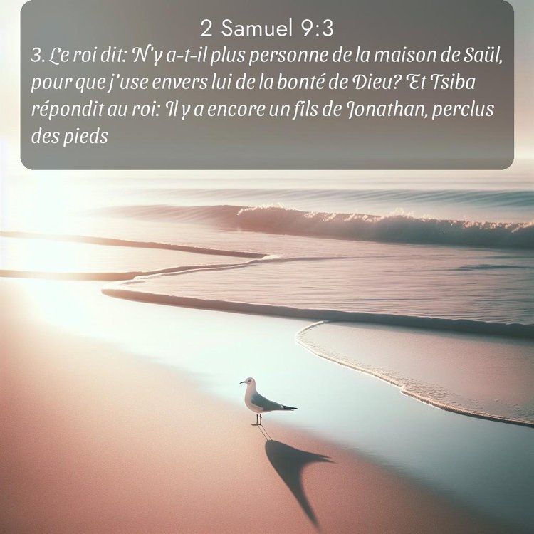 Segond 2 Samuel 9:3