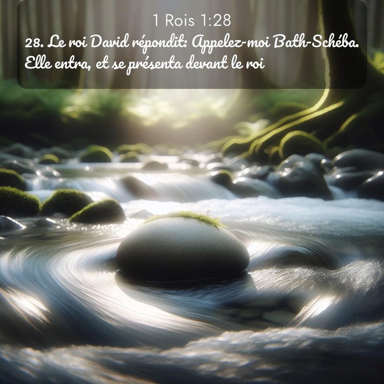 Segond 1 Rois 1:28