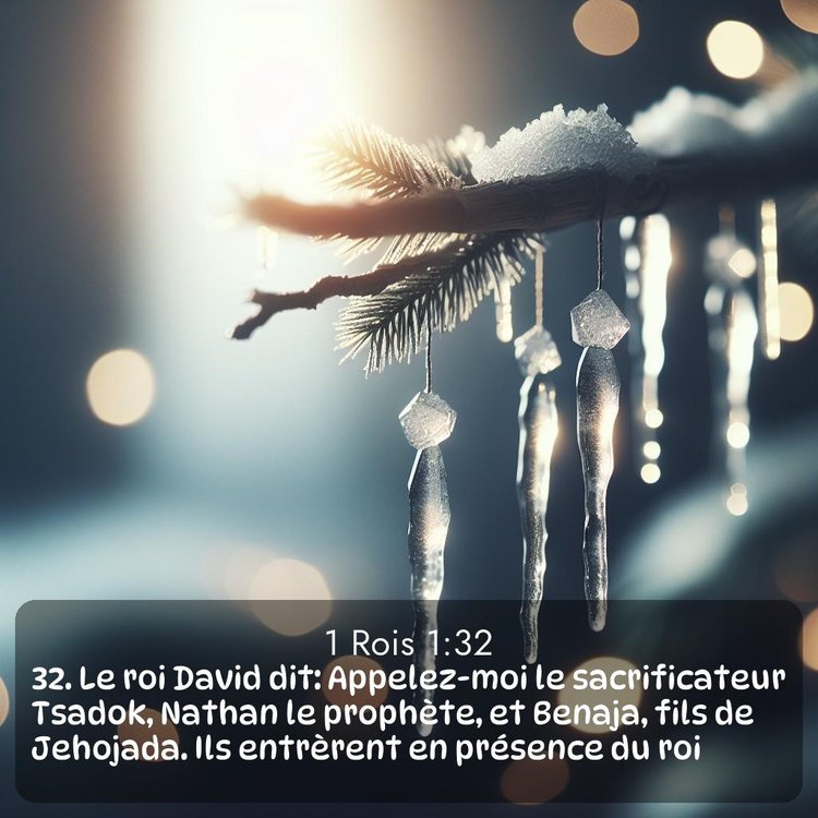 Segond 1 Rois 1:32