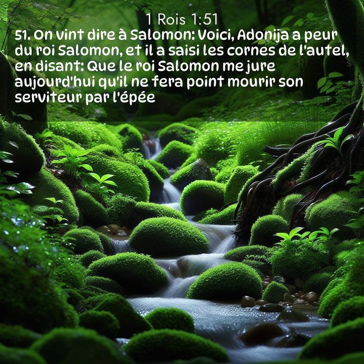 Segond 1 Rois 1:51