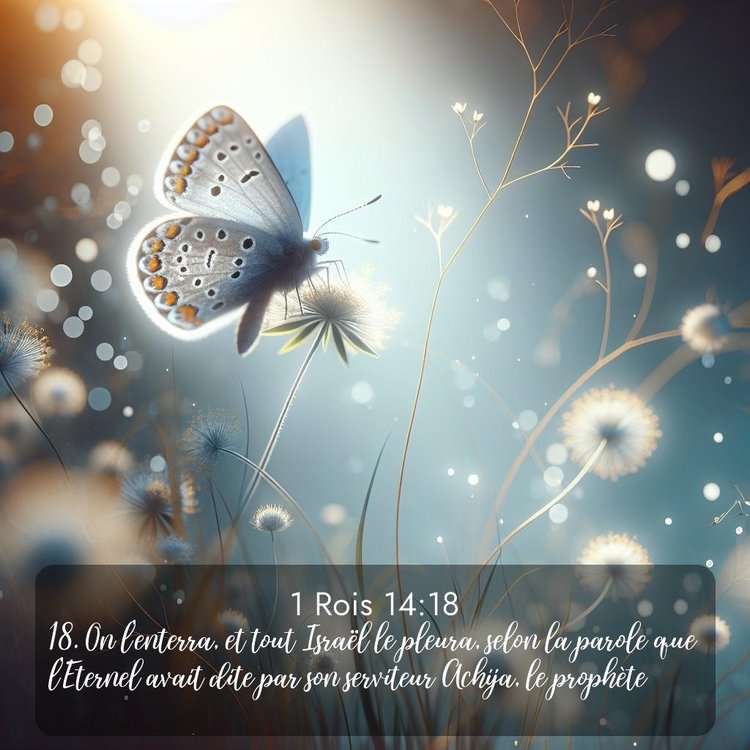 image nature avec verset biblique de la Bible