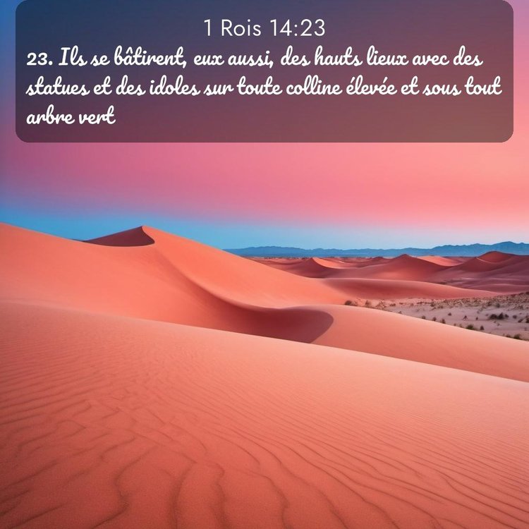 image nature avec verset biblique de la Bible