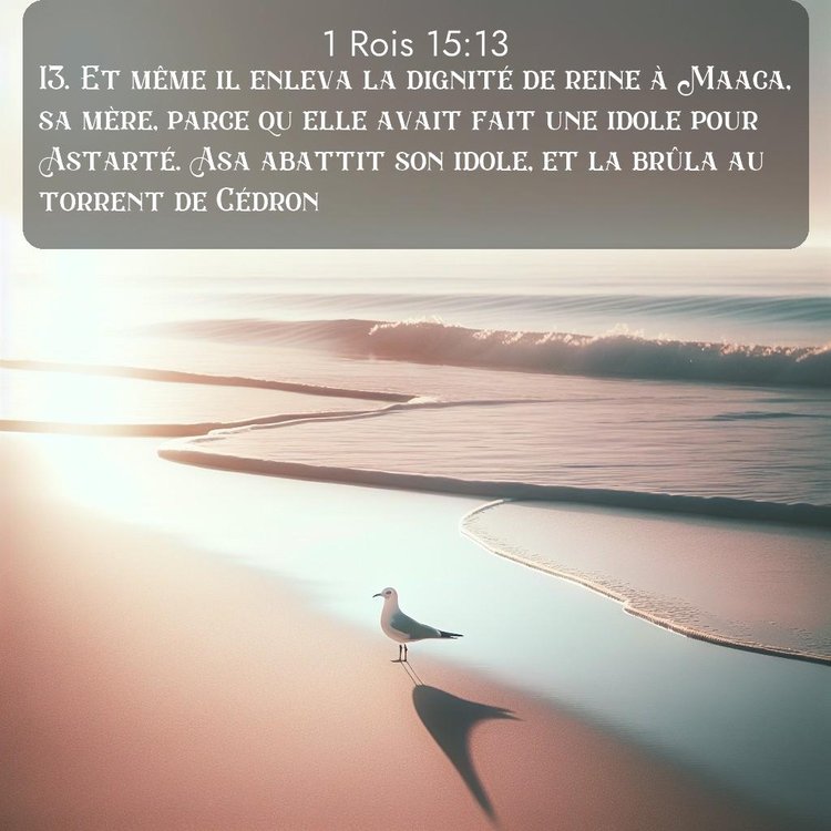 Segond 1 Rois 15:13