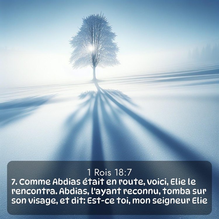 Segond 1 Rois 18:7